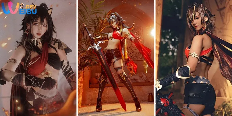 Sản phẩm cosplay Genshin Impact tại Weibu được thiết kế, gia công tỉ mỉ, chính xác và trung thực với phiên bản trong game