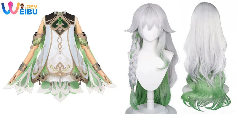Weibu cung cấp bộ trang phục Nahida cosplay đúng thiết kế trong game, chính xác chi tiết 